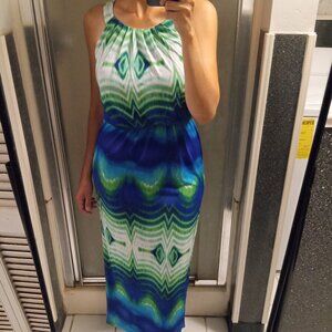 Women's multicolor maxi dress  Size 6
